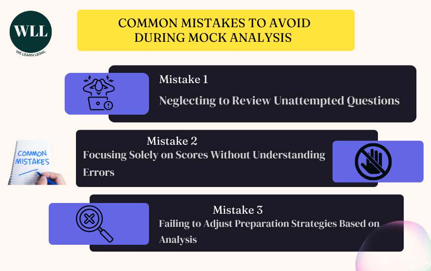 THREE COMMON CLAT MISTAKES TO AVOID DURING MOCK ANALYSIS
