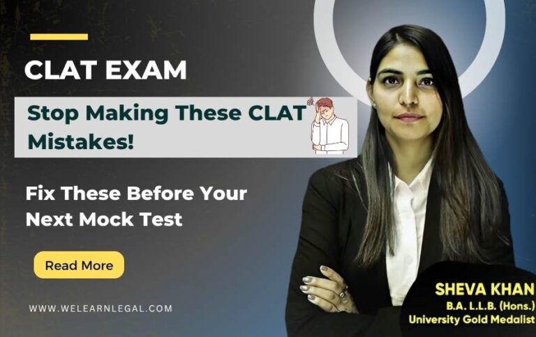 Avoid These 3 Common CLAT Mistakes in Mock Test Analysis