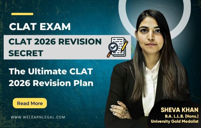 6 Unbeatable CLAT Revision Strategy Secrets for a Top Rank